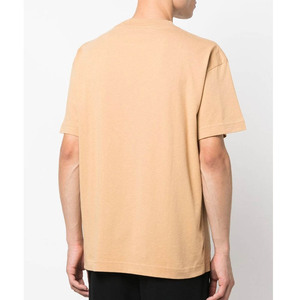 Venta al por mayor Hombres 100% Algodón Peso Pesado Premium Camisetas de manga corta de gran tamaño de cuello redondo Camiseta básica - Product Image 5