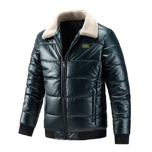 Veste bouffante vierge d'hiver à col tourné veste chaude pour hommes - Product Image 4