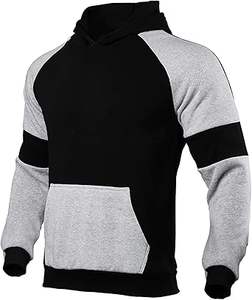 Survêtement de sport 2 pièces personnalisé pour hommes haute qualité 100% coton ensemble de jogging à manches longues hiver impression logo grande taille - Product Image 5