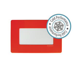 LongLife Clear CP - Marcatura del Pavimento Finestra del Pavimento, autoadesivo 1/3 DIN A4, Rosso, 10 pz. / Confezione. - LGCP-K - Product Image 1