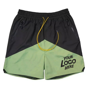 Premium Quality Different Col Side Zipper Customize logo Nylon Shorts <b>Men</b> Shorts Wholesale Swim <b>Trunks</b> Shorts <b>For</b> <b>Men</b> - Product Image 5
