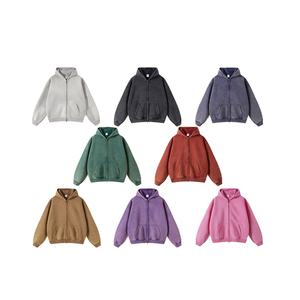 Sudadera con Capucha Extra Grande para Hombre, Personalizada con Logotipo Bordado, Vintage, 100% Algodón, Ecológica, Resistente al Viento, 360g, Batik, Lavado Ácido - Product Image 3