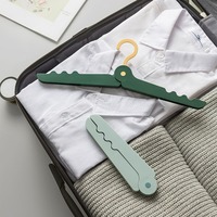 Porte-vêtements pliable multifonctionnel écologique et flexible, cintres en plastique, salon moderne, voyage