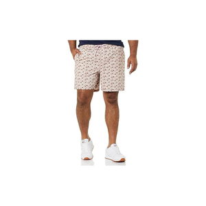 Short en maille de basket-ball bandana noir de bonne qualité à séchage rapide pour hommes avec poches latérales à fermeture éclair Short en maille décontracté - Product Image 4