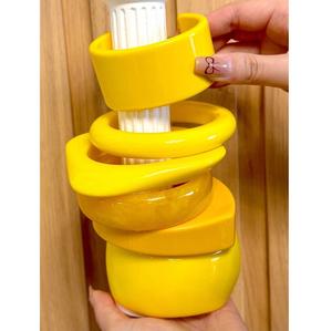 กำไลข้อมือเรซินเครื่องประดับผู้ผลิตแฮนด์เมดส่งออกขายส่ง - Product Image 2