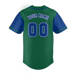 เสื้อเบสบอลผ้าโพลีเอสเตอร์100% สำหรับผู้ชายเสื้อเจอร์ซีย์ทีมเบสบอลแบบสั่งทำ - Product Image 3