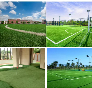 A bassa manutenzione eco-friendly durevole erba artificiale per <span class=keywords><strong>campo</strong></span> da calcio a prova di tutte le intemperie non è necessaria l'irrigazione PP + PE materiale 5 - Product Image 5