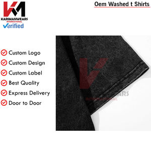 ซักแล้วเสื้อยืดผู้ชายผู้หญิงวินเทจผ้าบาติกคอตตอนเครื่องแต่งกายแนวสตรีทใส่สบายทันสมัยและอินเทรนด์ - Product Image 6