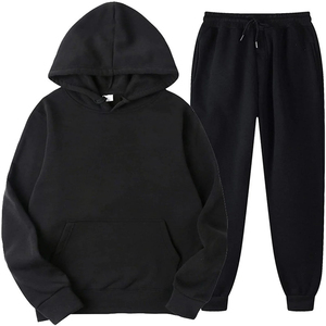 Survêtement pour homme et femme 100% coton Pull à manches longues Taille élastique Respirant Séchage rapide Personnalisable Active Bottoms - Product Image 1