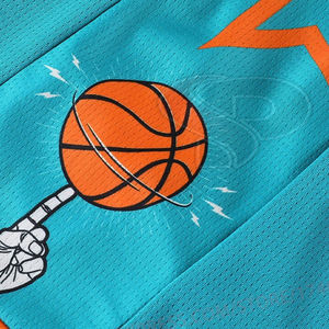 Uniforme de basketball pour hommes adultes de haute qualité, personnalisé, 100% polyester, design respirant à séchage rapide, option de vente en gros disponible - Product Image 4