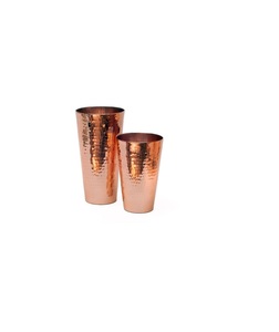 Wellness copper drinking <b>tumbler</b> with rustic appeal and traditional craftsmanship ideal for detox lovers and yoga rooms - Product Image 3