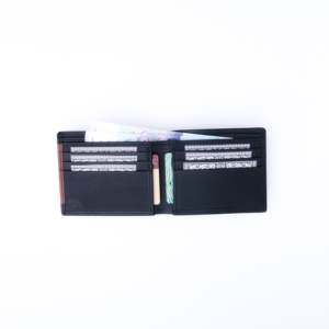 Nueva billetera de moda para hombre, billetera corta de cuero PU genuino, billeteras de cuero de gran oferta de moda ligera - Product Image 2