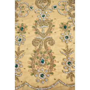 Nouveau tissu de luxe de créateur pour femmes robes et robes de mariée robe de soirée tissu perlé - Product Image 6