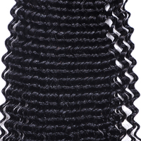 Produsen Grosir 12A Rambut Remy Virgin Baru Ekstensi Rambut Ujung Bulu Tip Crochet Kepang Bundel Rambut Asli Alami untuk Wanita