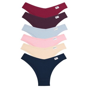 Culotte respirante élégante de qualité supérieure conception personnalisée en gros culotte pour femmes 100% coton tendance culotte décontractée - Product Image 4