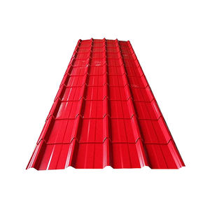 Teja Continua De <span class=keywords><strong>Aluzinc</strong></span> Prepago Trapezoidal PV4 / PV6 Resistente a Rayos UV Para Almacenes Y Galpones - Product Image 2