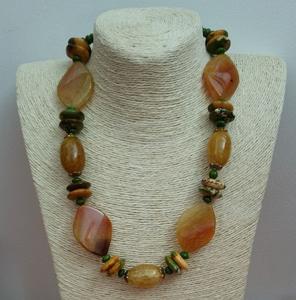 Elegant Resin Necklace Women Party Wear Jewelry Bulk <b>Supply</b> - Product Image 3