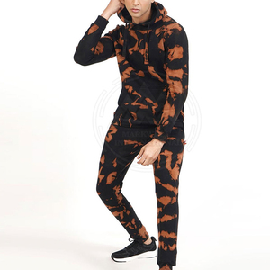 Conjuntos de chándal de poliéster y algodón 100% con precio al por mayor para hombre, chándal de entrenamiento de invierno con bolsillos con cremallera - Product Image 4