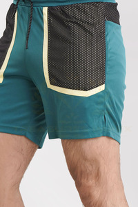 Short en maille vierge de haute qualité personnalisé pour hommes basket-ball vierge été cordon extérieur imperméable respirant short en maille - Product Image 4