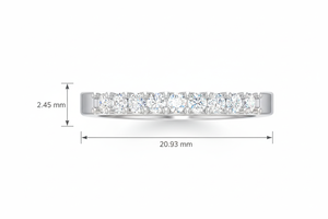 Anillos Opulentos de 9 Piedras con Diamantes Naturales y Oro de 14K para Mujer - Product Image 2