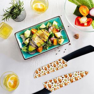 Juego de Cuchillos de Chef de Cerámica de 2 Piezas con Mangos de Plástico, Aptos para Lavavajillas, Afilados para Uso Profesional, en Existencia, Venta al por Mayor - Product Image 3