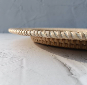 Hot Product Round Woven Wicker Rattan Placemat 13 In. Perfect for Modern Decoration - Product Image 6