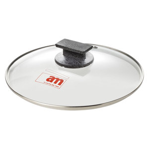 Coperchi in Vetro ''Cuore di Pietra'' Cm. 28 - Product Image 1