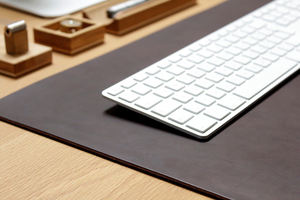 Professional Office Genuine Leather Desk <b>Mat</b> Smell Proof Heavy Duty Simple Design Smooth Durable Writing Surface Premium <b>Table</b> - Product Image 4