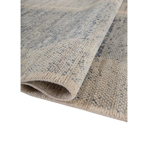 พรมขนสัตว์ถักมือสีฟ้า Blythe ลายแบบนามธรรมขนาดใหญ่ สำหรับห้องนั่งเล่น ตกแต่งบ้านและทางเดินในรถยนต์ - Product Image 2