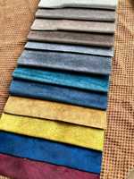 Tissu d'ameublement en chenille épaisse pour canapé, coussin, literie, textile uni tissé doux au toucher, largeur 142 cm