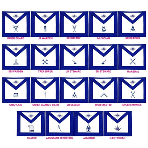 Bán Buôn Masonic Regalia 3rd Độ Tạp Dề <span class=keywords><strong>Mm</strong></span> Thạc Sĩ Masons Với Trở Lại Túi Tua Thủ Công Kim Loại - Product Image 6