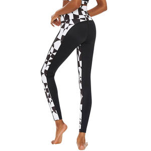 Women Yoga Tights Wholesale Custom Women Leggings for <b>Hot</b> Sale <b>High</b> <b>Waist</b> Workout Elastic <b>Waist</b> Yoga Leggings - Product Image 3