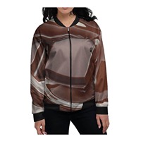 Veste en cuir noir personnalisée en toile imperméable épaisse rembourrée grande taille streetwear surdimensionnée à capuche doublure en soie avant pour unisexe