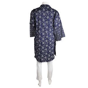 Traje de dos piezas estampado para mujer - Azul marino - Azul marino/Azul - Product Image 4