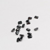 Diamante Negro Natural, Corte Elegante 3x4mm, Calidad AAA+, Piedra Suelta para Anillo Solitario, Fabricación de Joyería DIY, Marca LUSTRE Certificada, Regalo para el Día de la Madre