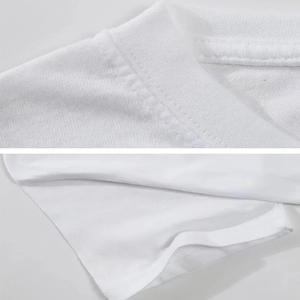 Impression personnalisée 100% coton à manches courtes et col rond T-shirt en coton blanc uni pour hommes de la campagne électorale pour hommes - Product Image 4