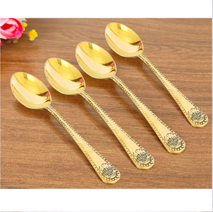 Ensemble de couverts écologiques en acier inoxydable nickelé minimaliste moderne de 24 pièces, prix de gros pour les événements de mariage, couteaux, fourchettes - Product Image 5