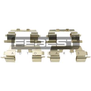 Set di clip per freni a disco FEBEST (1203-ACCF) - Product Image 1
