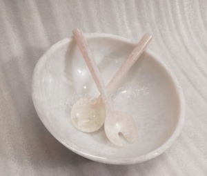 ชามใส่อาหารเรซิ่นทรงกลมสีขาวอุปกรณ์ในครัวเรือนชามตกแต่งโต๊ะเครื่องใช้ในบ้านชามเรซินสุดสร้างสรรค์ดีไซน์ล่าสุด - Product Image 4