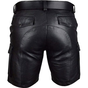 Wholesale Newest <b>Men</b> Wear Basketball <b>Leather</b> <b>Men</b> <b>Shorts</b> Sports Casual Breathable Mesh <b>Shorts</b> for <b>Men</b> Out Wear Uses oem - Product Image 6