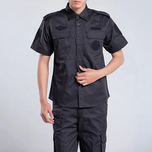 Uniformes de sécurité pour hommes de haute qualité à manches longues / Uniformes de garde de sécurité pour hommes en marque privée en gros à faible MOQ - Product Image 5