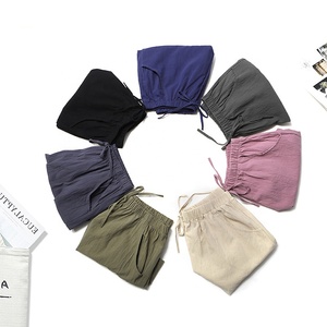 Shorts en jean élégants pour femmes, écologiques, en Spandex/Polyester, taille haute élastique, délavage blanchi, shorts chauds pour l'été et le sport - Product Image 4