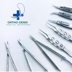 ชุดเซ็ตตาเหล่แบบแมนนวล25ชิ้นชุดผ่าตัดโรคตาไร้สารเหล็กคุณภาพสูง - Product Image 4