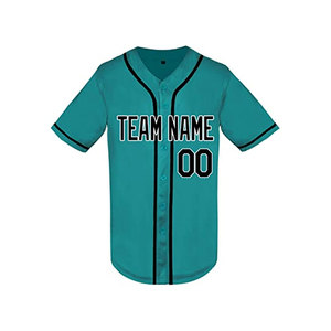 Camisetas Transpirables de Béisbol/Sóftbol para Hombre y Mujer, Personalizables con Número, Nombre del Equipo, Impresión de Logotipo, Tallas Grandes, Colores Personalizados 100% - Product Image 2