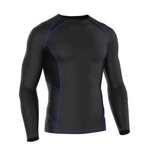 Traje de compresión sin costuras para hombre, conjunto deportivo de compresión para Fitness - Product Image 3