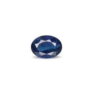 Zafiro Azul - 3.51 Quilates, Gema Natural Facetada, Color Azul Real Calibrado, Tamaño 10 mm, Altura 8 mm, Gema Suelta Tratada con Calor - Product Image 1