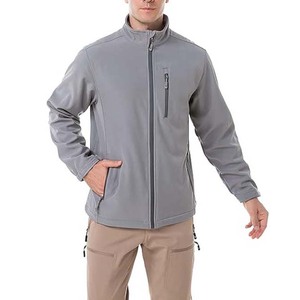 Chaqueta Softshell para Hombre, para Senderismo, Camping, Aventura, Impermeable, Transpirable, Estilo Deportivo, con Bolsillos Decorativos - Product Image 1