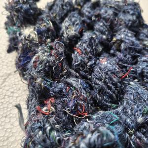 Hilo de mezclilla teñido de seda 100% de alta calidad ecológico para tejer bordado y tejido - Product Image 5