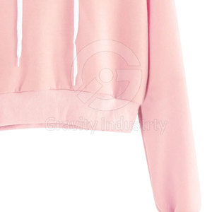 Sudadera Corta con Capucha para Mujer, de Alta Calidad, Informal, para Invierno, con Logotipo Frontal, Ecológica, Personalizable, a Precio Razonable - Product Image 6
