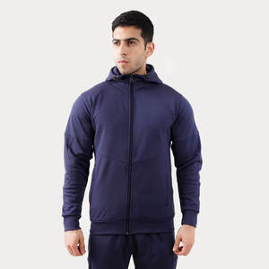 Men's Athletic 2 Pieces Tracksuit Casual Full Zip Jogging Sweat Suit Workout Sports Set Sportswear - Product Image 1